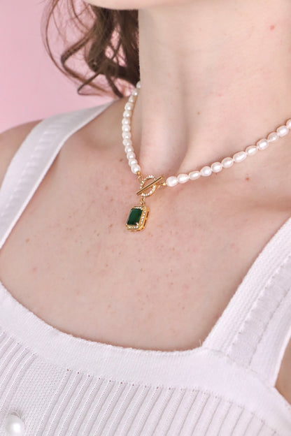 Emerald Luxe necklace