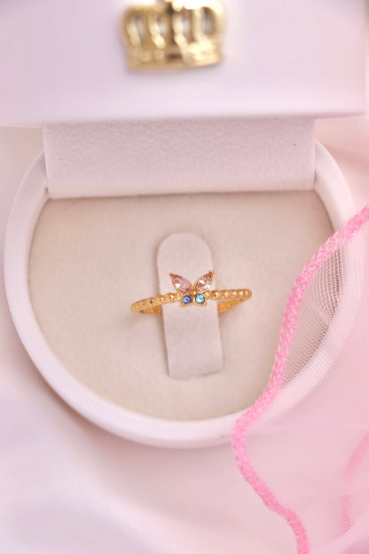 Dot to Dazzle Butterfly Ring