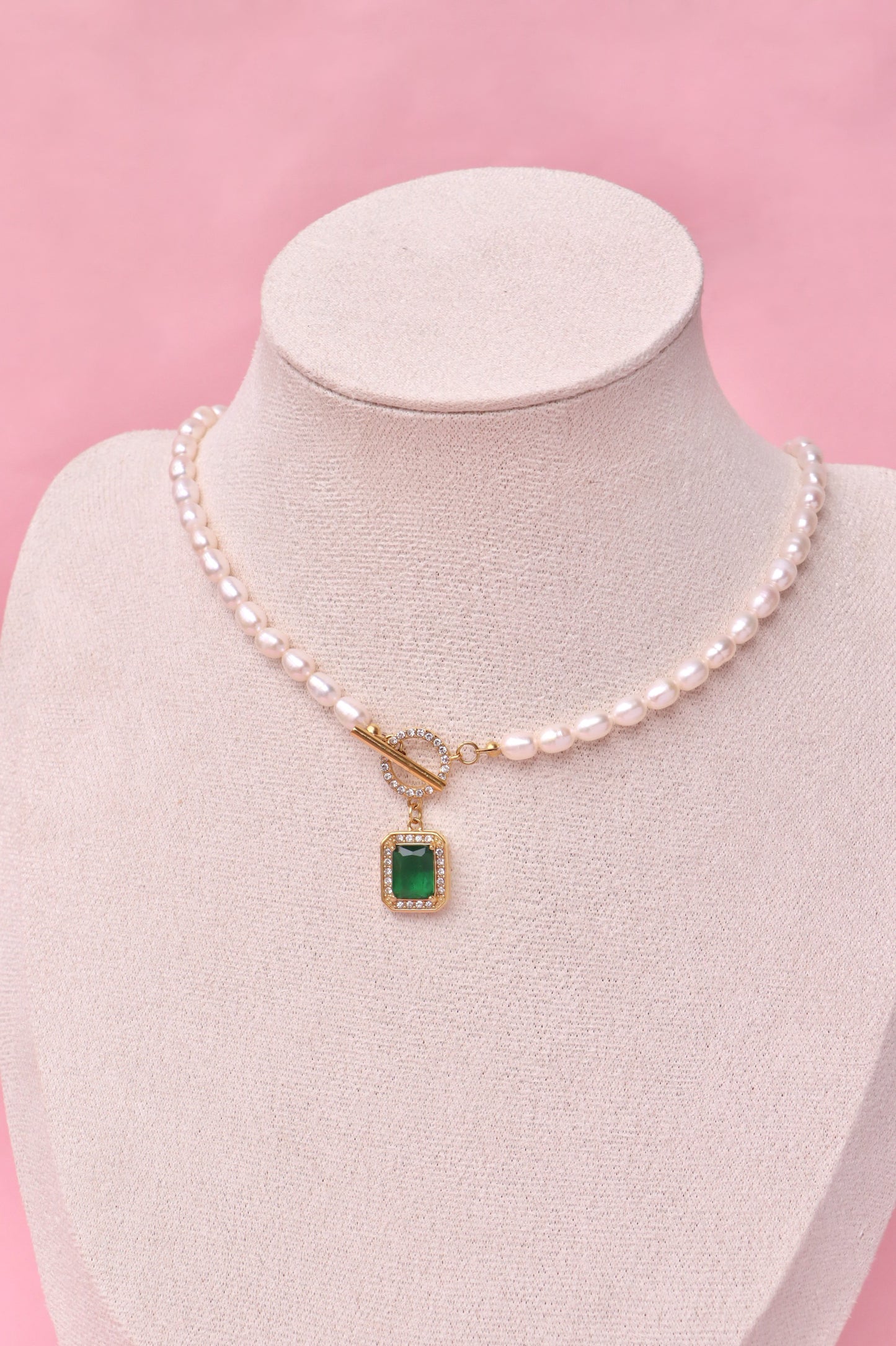 Emerald Luxe necklace