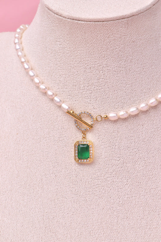 Emerald Luxe necklace