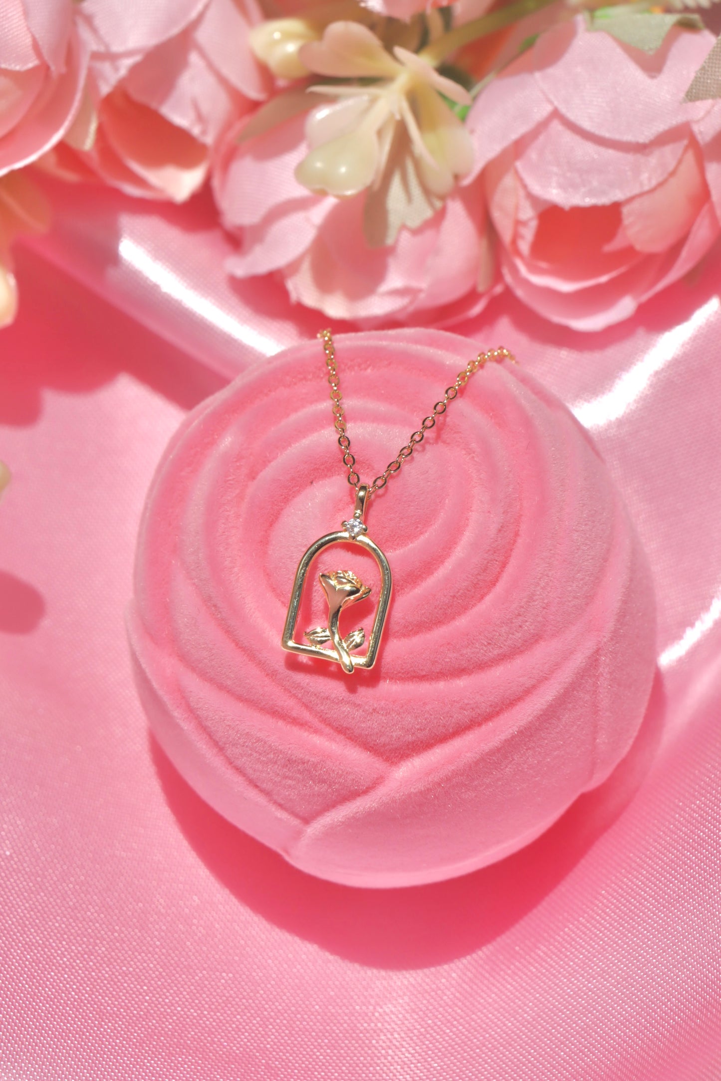 Enchanted Rose necklace