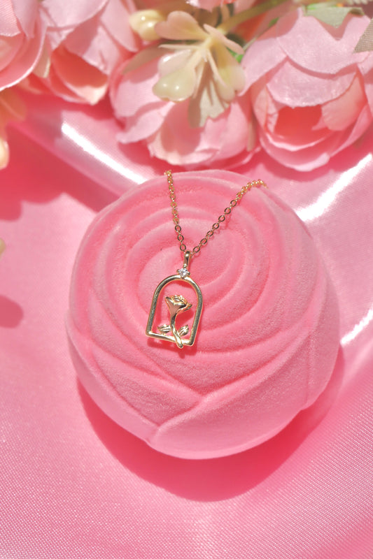 Enchanted Rose necklace