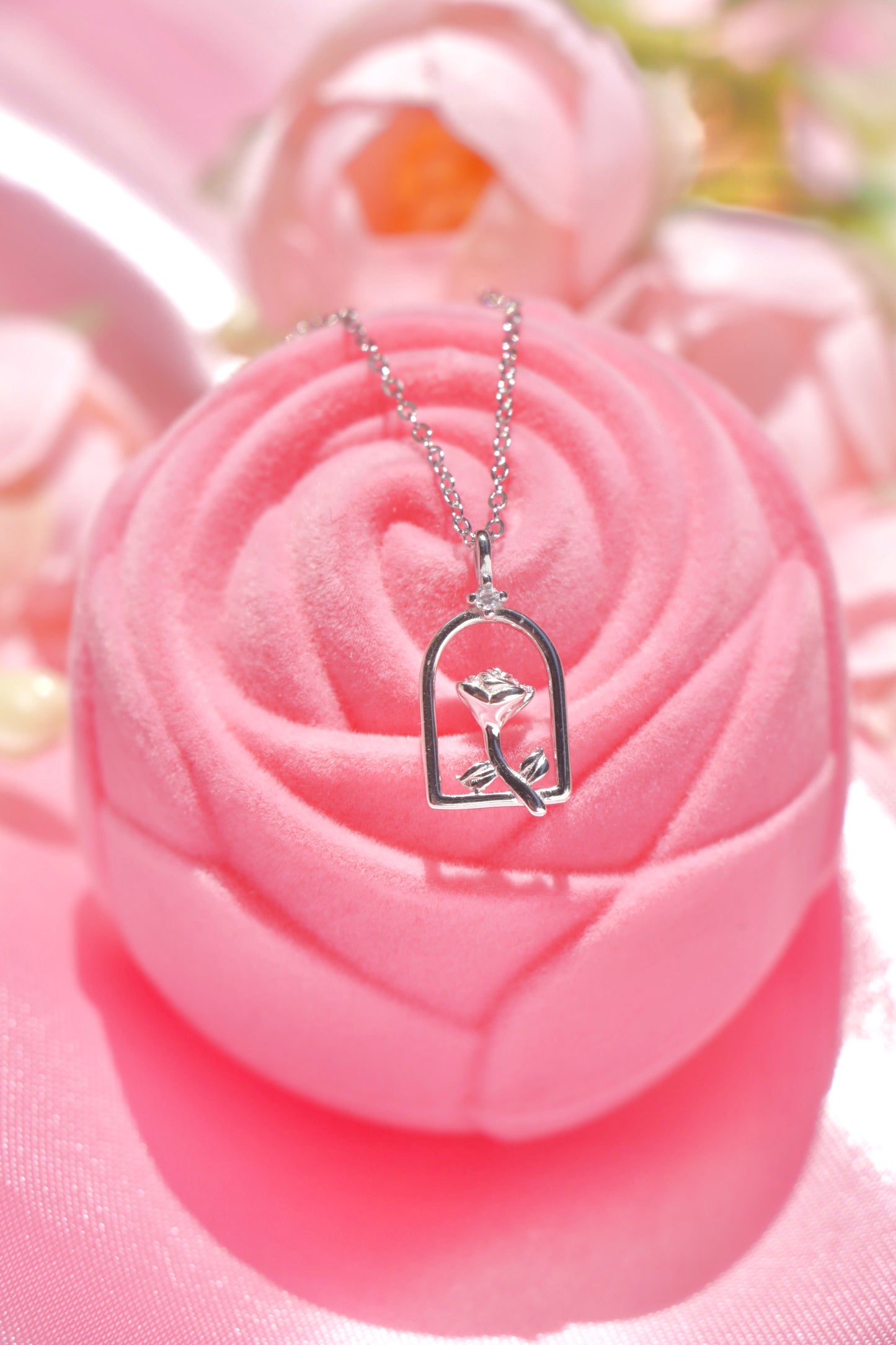 Enchanted Rose necklace