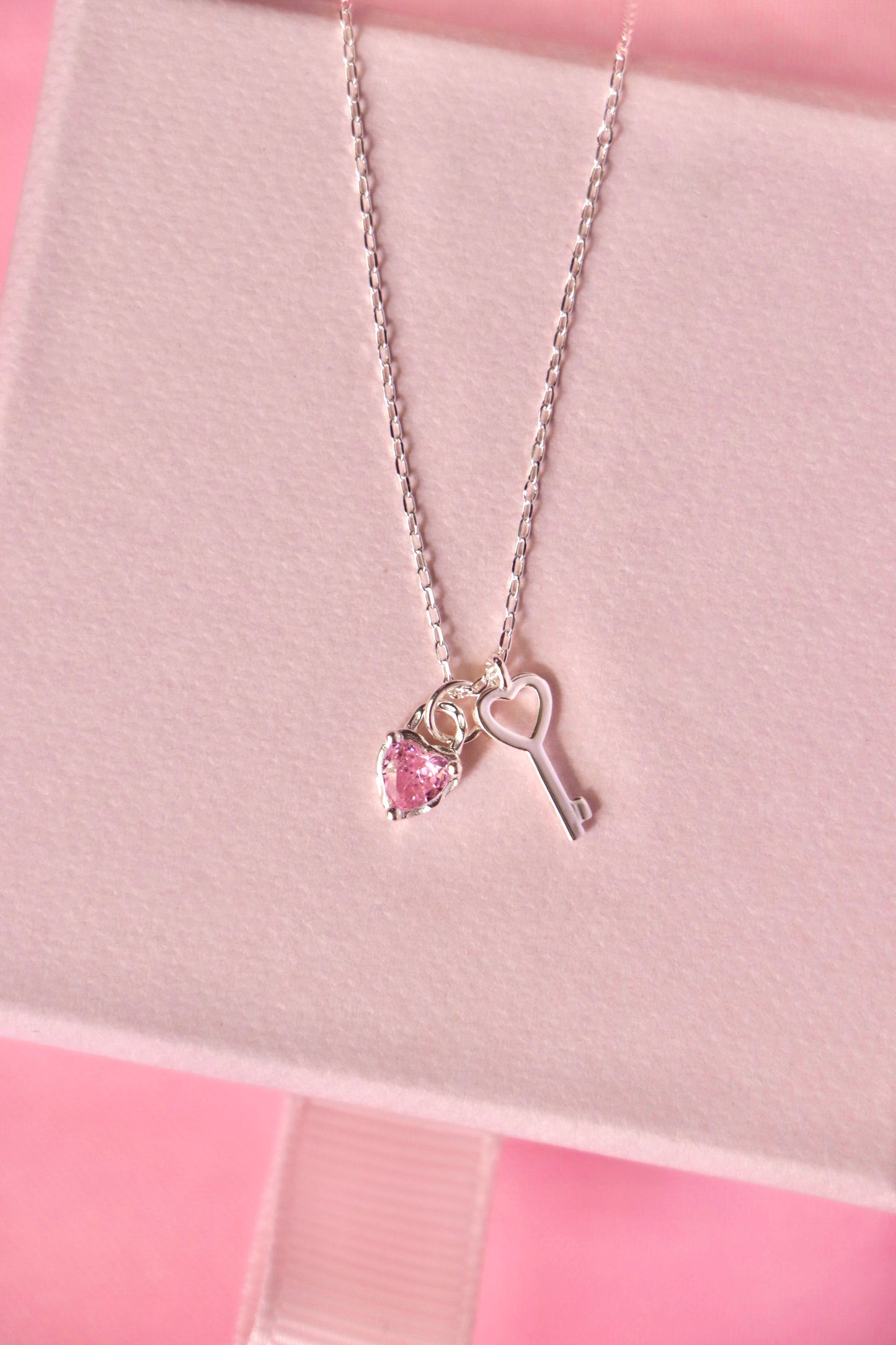 Key to my heart necklace