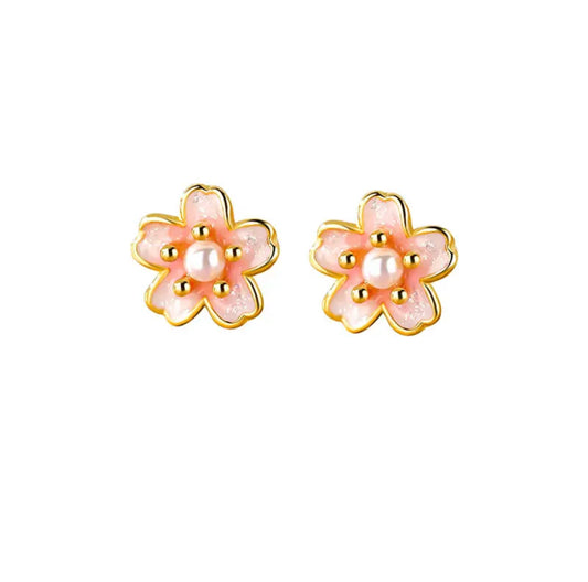 Sakura Blooming studs