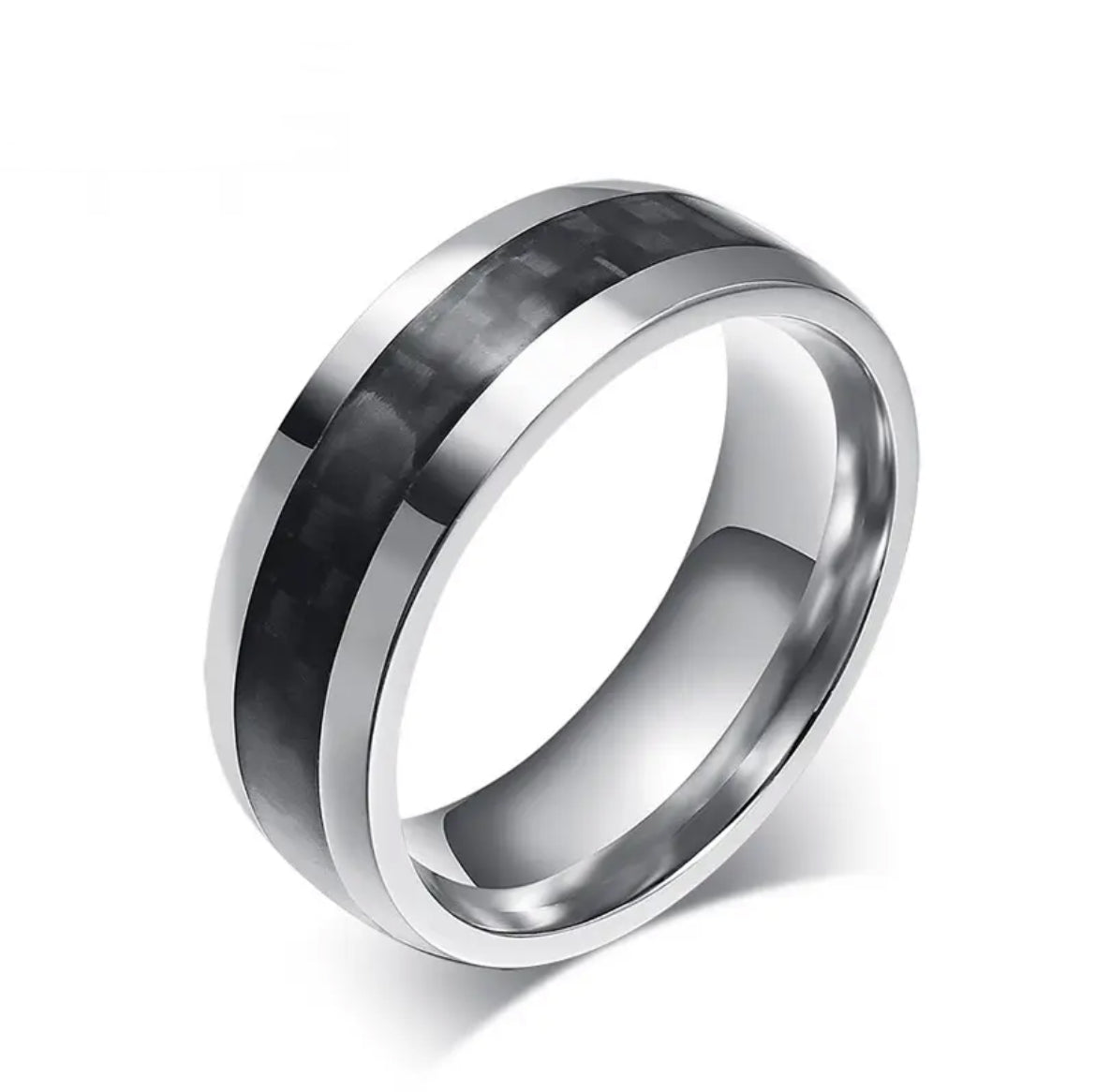 Midnight Silver ring