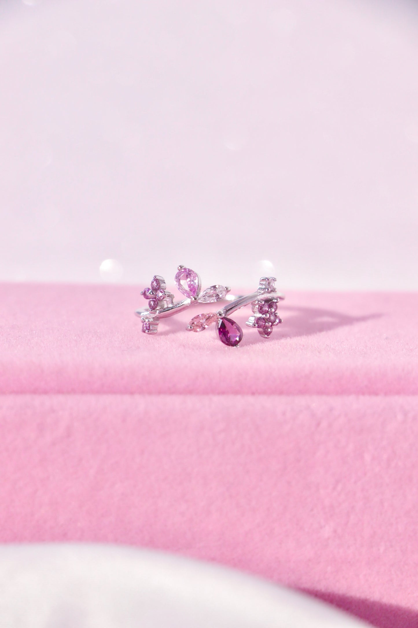 Lavender Bloom ring