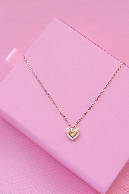 Shiny Heart Necklace