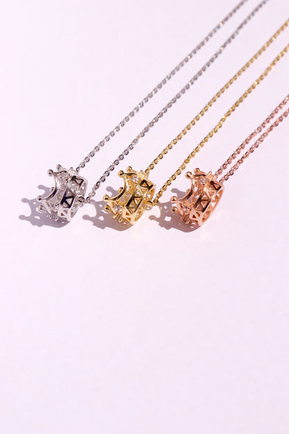 Crown necklace