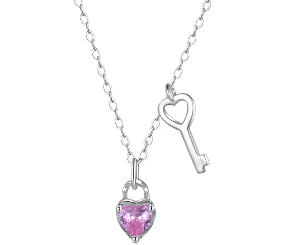 Key to my heart necklace