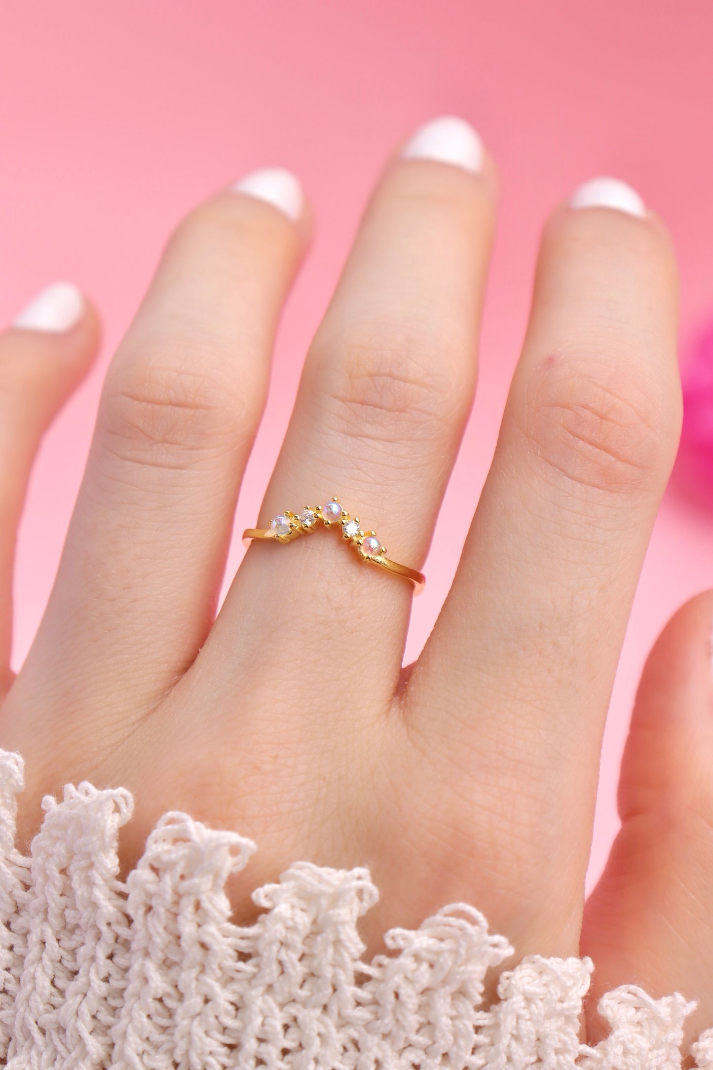 Color Pop Tiara ring