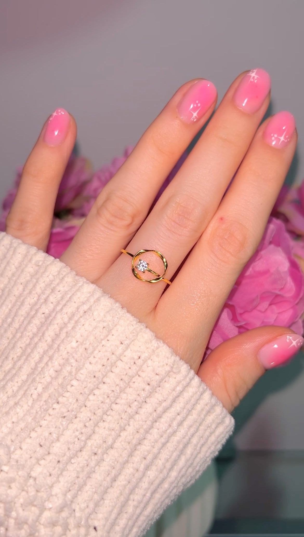 Golden Orbit ring