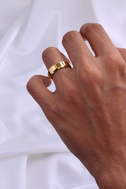 Basic Shiny Gold ring