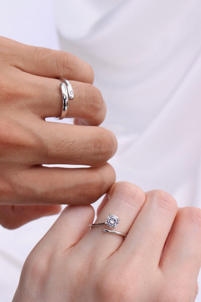 Crystal Couple rings