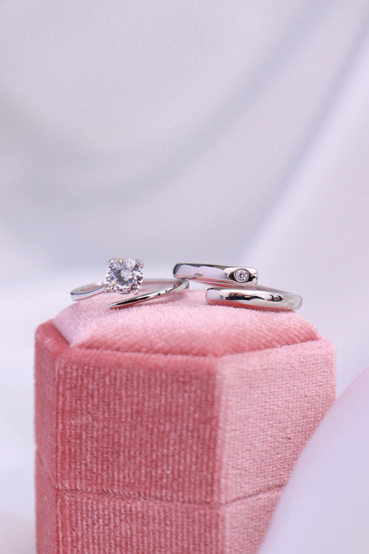 Crystal Couple rings